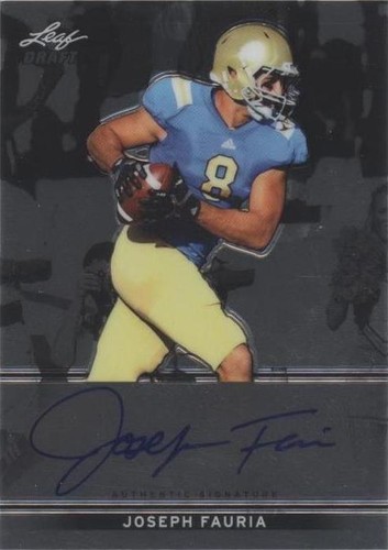 2013 Leaf Metal Draft Joseph Fauria #BA-JF1