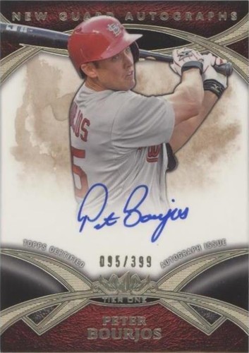 2014 Topps Tier One - Peter Bourjos #NGA-PBU
