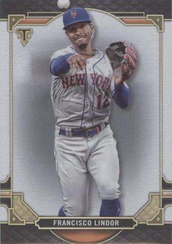 2022 Topps Triple Threads - Francisco Lindor #40