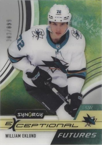 2021-22 Upper Deck Synergy - William Eklund #EF-WE