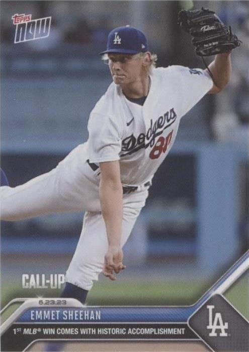 2023 Topps Now - Emmet Sheehan #486