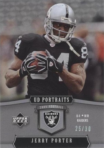 2005 Upper Deck Portraits Jerry Porter #68