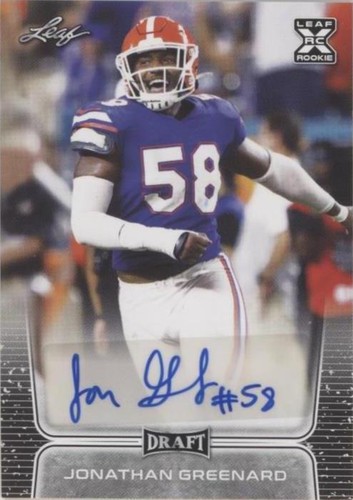 2020 Leaf Draft Jon Greenard #BA-JG1