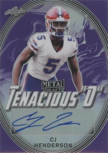 2020 Leaf Metal Draft CJ Henderson #TD-CJH