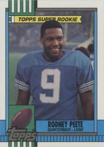1990 Topps Rodney Peete #351