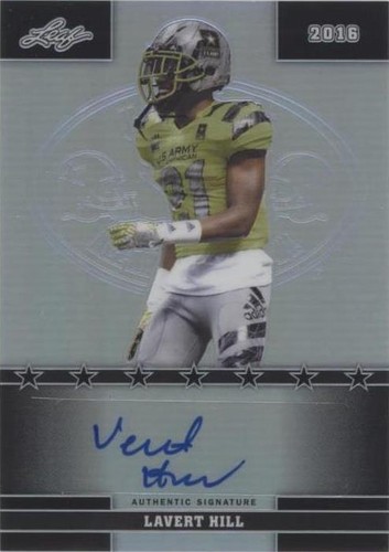 2016 Leaf U.S. Army All-American Bowl Lavert Hill #69