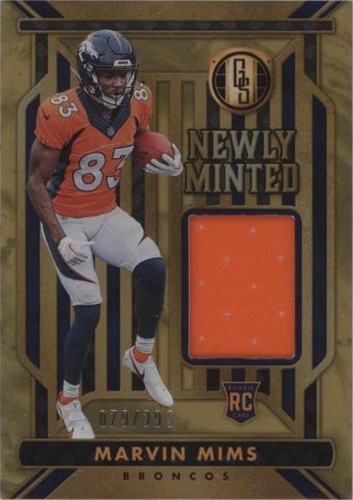 2023 Panini Gold Standard Marvin Mims #NM-25