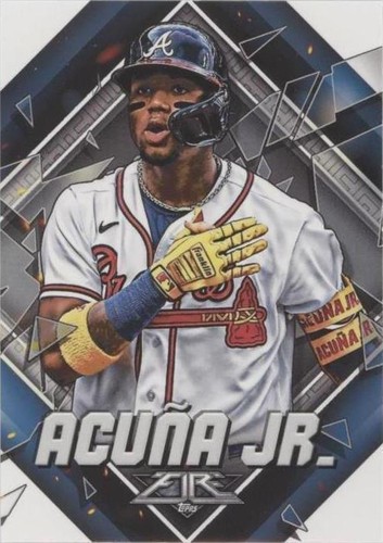 2022 Topps Fire - Ronald Acuña Jr. #1