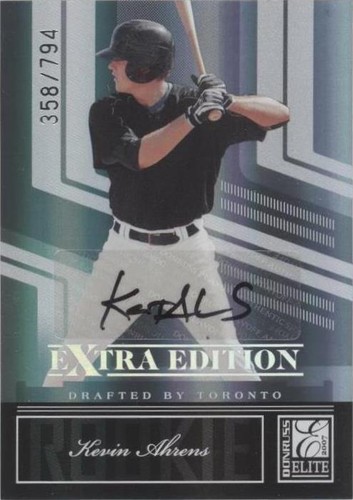 2007 Donruss Elite Extra Edition - Kevin Ahrens #115