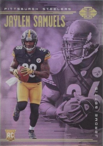 2018 Panini Illusions Jaylen Samuels Jerome Bettis #17