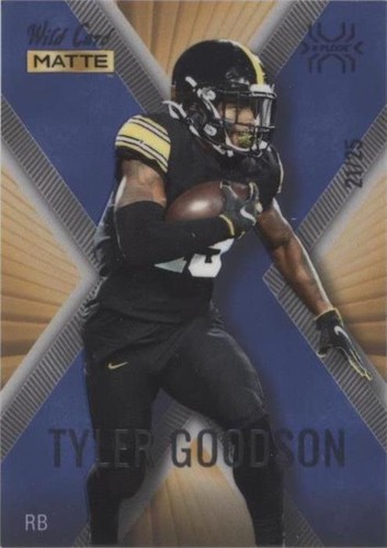 2022 Wild Card MATTE Tyler Goodson #MXP-49