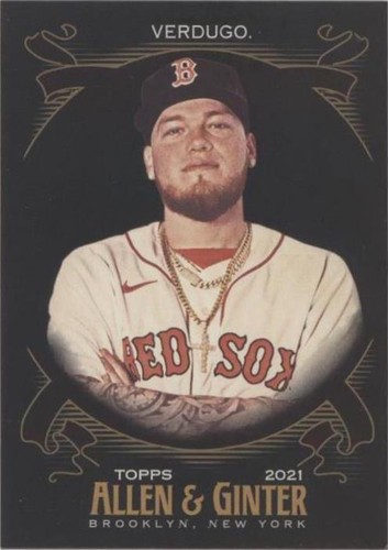 2021 Topps Allen & Ginter's X - Alex Verdugo #57