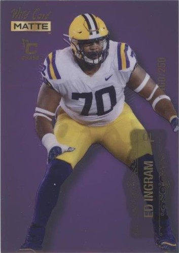 2022 Wild Card MATTE Ed Ingram #MB-40