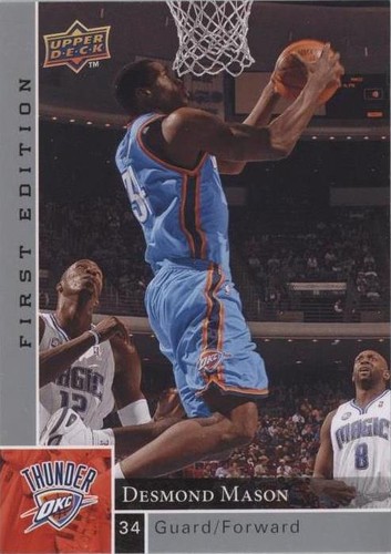2009-10 Upper Deck First Edition - Desmond Mason #121