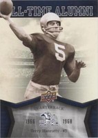 2013 Upper Deck University of Notre Dame Terry Hanratty #ATA-TH