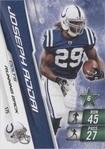 2010 Adrenalyn XL Joseph Addai #175