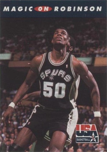 1992 Skybox USA - David Robinson/Magic Johnson #109