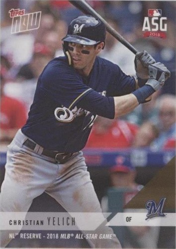2018 Topps Now - Christian Yelich #AS-28