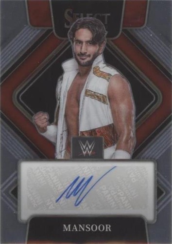 2022 Panini Select WWE - Mansoor #SG-MSR