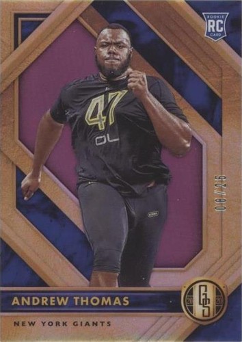 2020 Panini Gold Standard Andrew Thomas #154