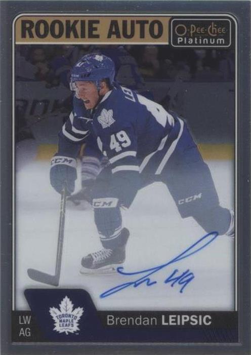 2016-17 O-Pee-Chee Platinum - Brendan Leipsic #R-BL