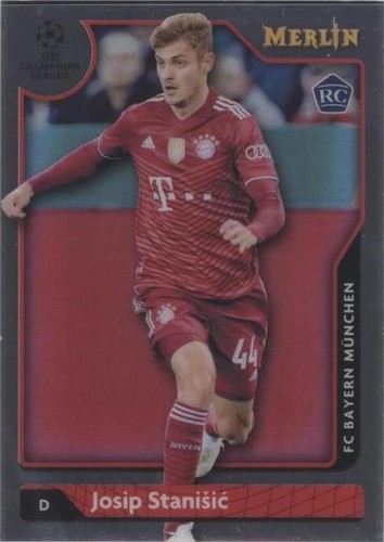 2021-22 Topps Merlin Collection Chrome UCL Josip Stanisic #20