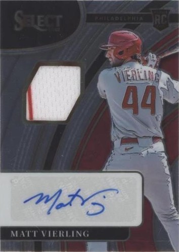 2022 Panini Select - Matt Vierling #RJA-MV
