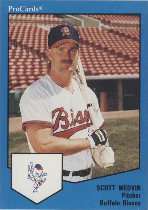 1989 ProCards Triple A - Scott Medvin #1680