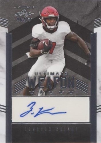 2022 Leaf Ultimate Draft Zonovan Knight #UW-ZK1