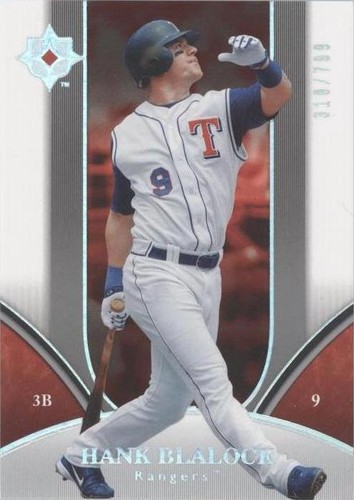 2006 Ultimate Collection - Hank Blalock #276