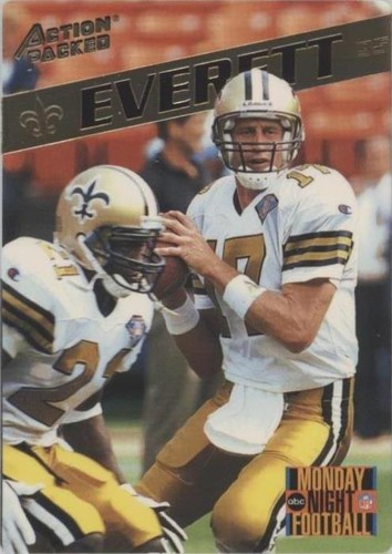 1995 Action Packed Monday Night Football Base #35 Jim Kelly