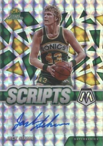 2020-21 Panini Mosaic - Jack Sikma #SC-JSI