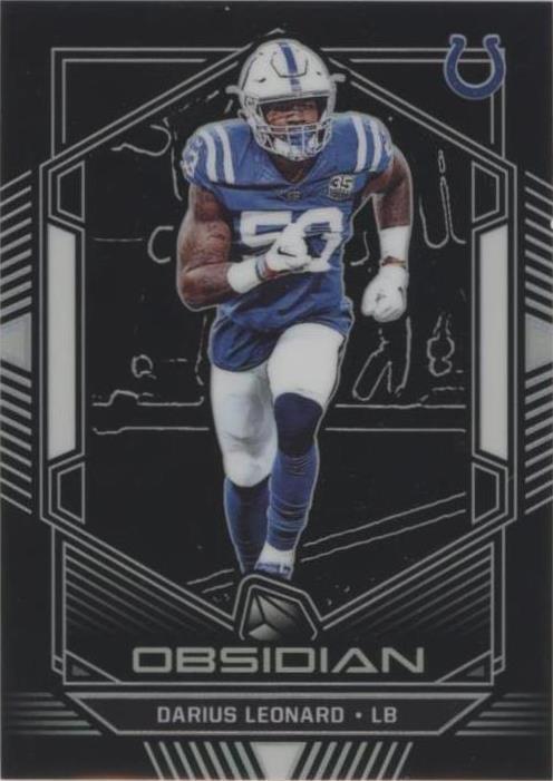 2019 Panini Obsidian Shaquille Leonard #34