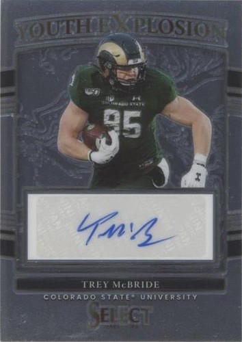 2022 Panini Select Draft Picks Trey McBride #YE-TMC