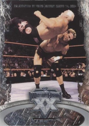 WWE Chris Benoit Autographed Wrestlemania 20 XX Mat! Rare