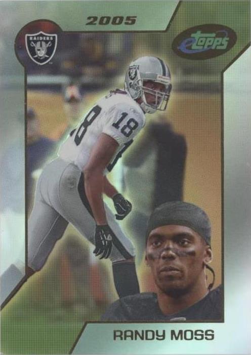 2005 eTopps Randy Moss #16