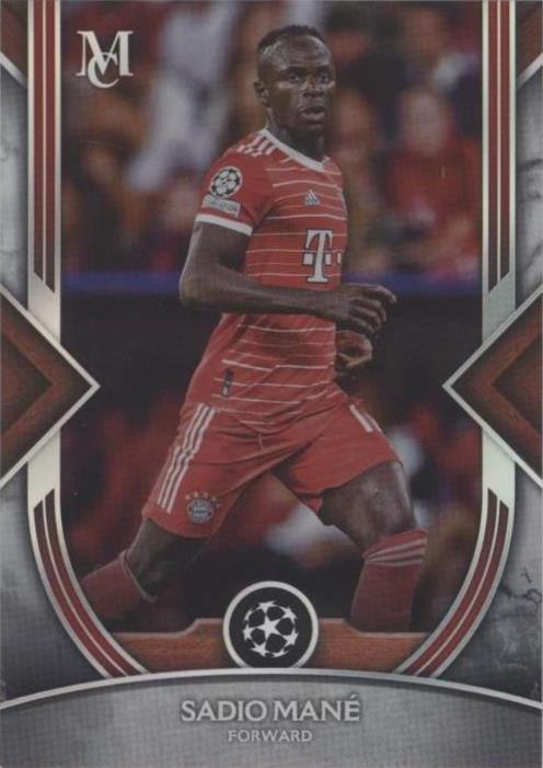 2022-23 Topps Museum Collection UCL Sadio Mané #17