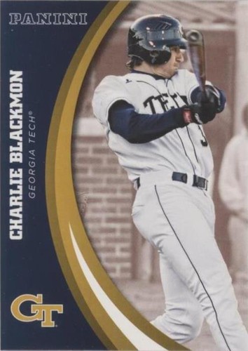 2016 Panini Georgia Tech Yellow Jackets - Charlie Blackmon #27