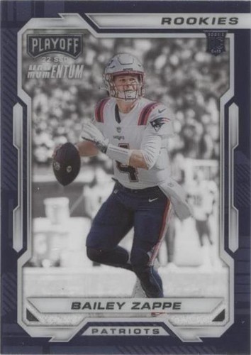 2022 Panini Chronicles Bailey Zappe #PMR-26