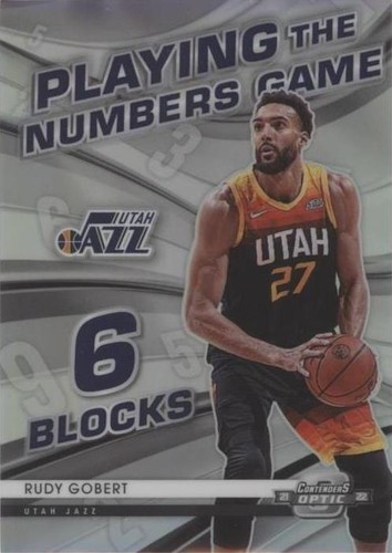 2021-22 Panini Contenders Optic - Rudy Gobert #28