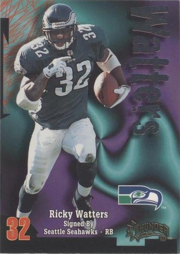 1998 Skybox Thunder Ricky Watters #143