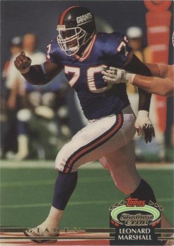 1992 Topps Stadium Club Leonard Marshall #488