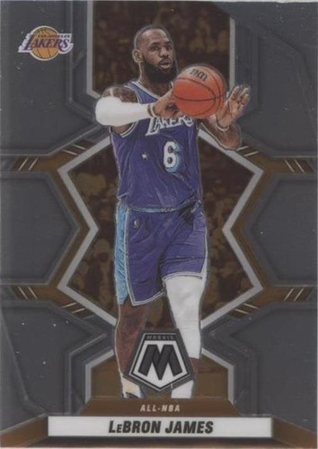 NBA lebron james ルーキーイヤー インサート LEBRON JAMES LAKERS 2021-22 PANINI MOSAIC THUNDER LANE