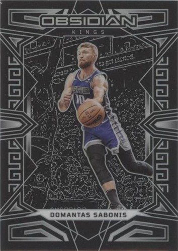 2022-23 Panini Obsidian - Domantas Sabonis #80