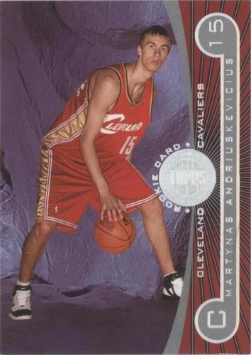2005-06 Topps First Row - Martynas Andriuskevicius #134