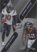 2018 Panini Contenders Optic DeAndre Hopkins Tyrann Mathieu #XO-HOU