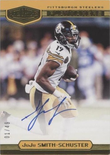 2018 Panini Plates & Patches JuJu Smith-Schuster #PM-JS