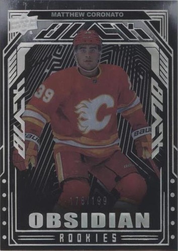 2023-24 Artifacts Matthew Coronato #171 Flames Gold Jersey