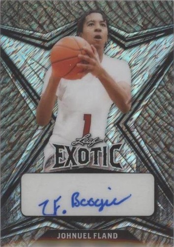 2022-23 Leaf Exotic - Johnuel Fland #BA-JF1