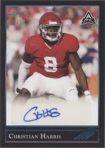 2021 Leaf Memories Christian Harris #BG-CH1